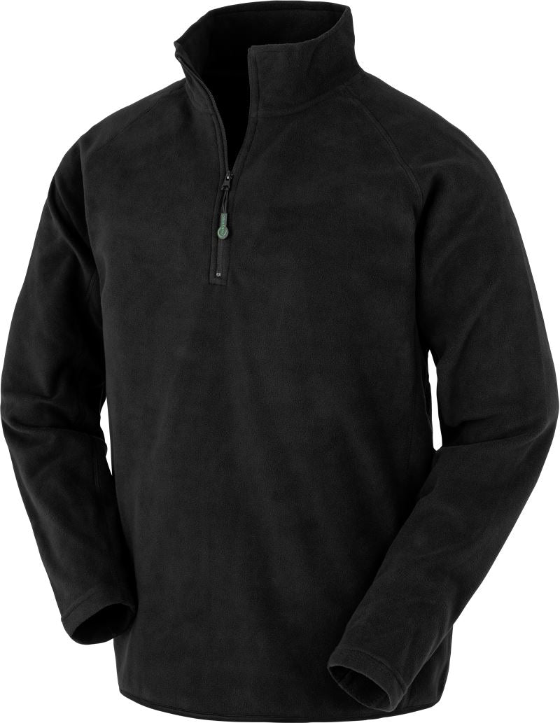 Microfleece Pullover mit 1/4 Zip 165g/m²