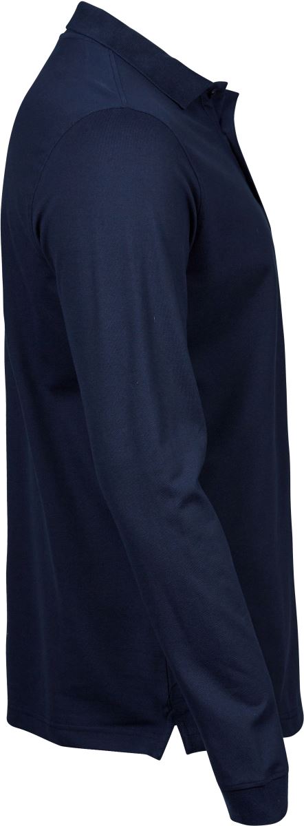 Herren Stretch Polo langarm