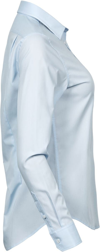 Luxus Stretch Bluse langarm