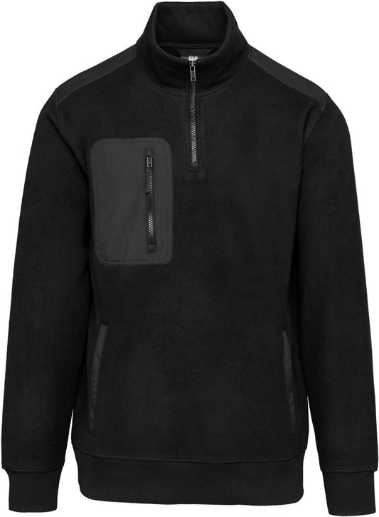 Fleece mit 1/4 Zip 320g/m²