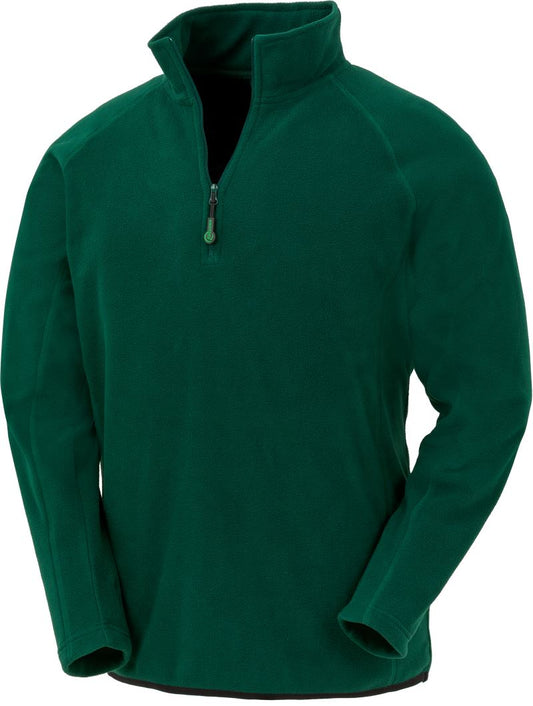 Microfleece Pullover mit 1/4 Zip 165g/m²