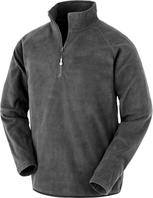 Microfleece Pullover mit 1/4 Zip 165g/m²